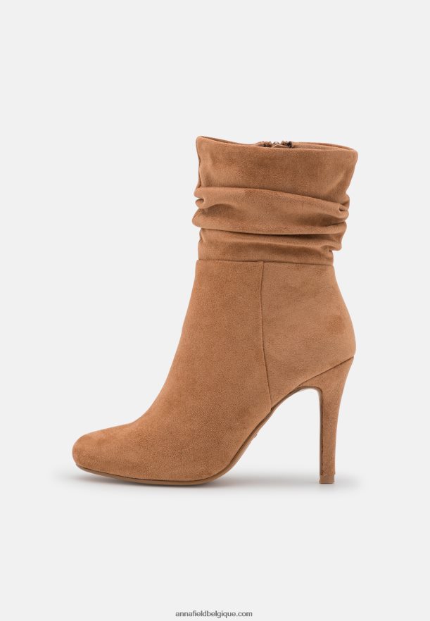 femmes bottines à talons cognac Anna FieldNHH26B2256