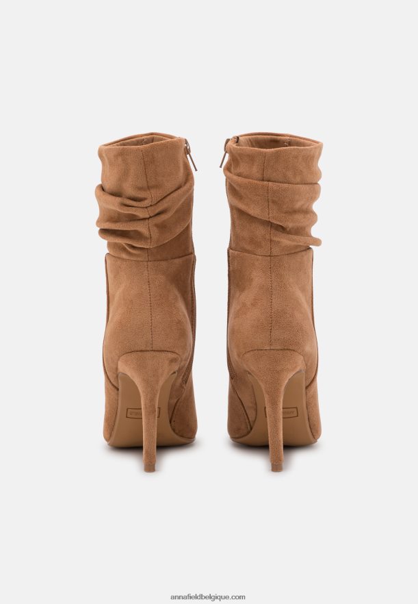 femmes bottines à talons cognac Anna FieldNHH26B2256