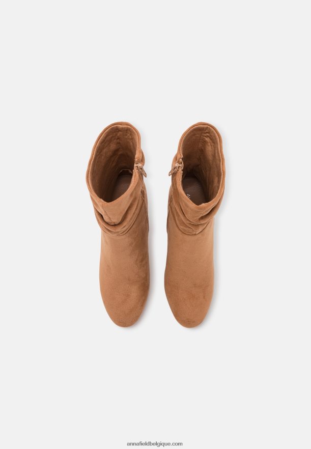 femmes bottines à talons cognac Anna FieldNHH26B2256