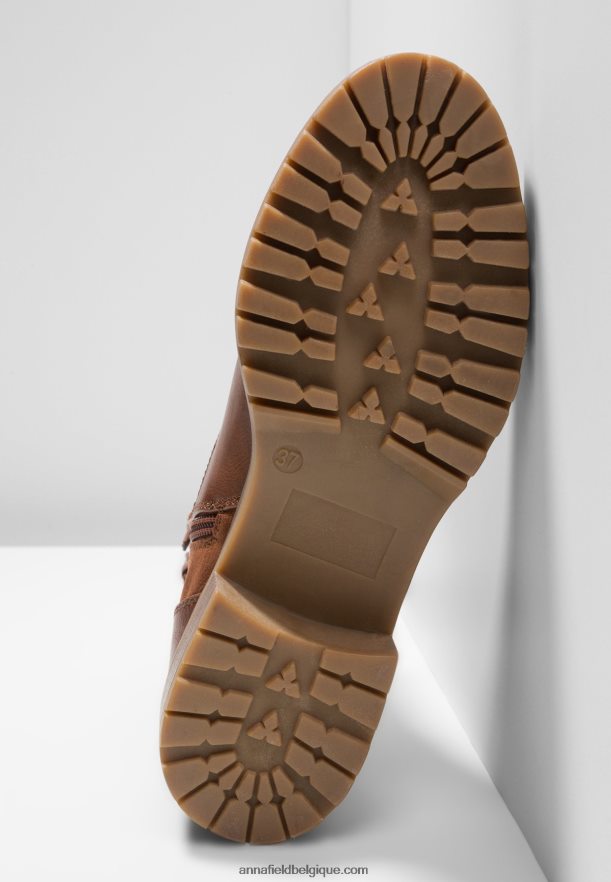 femmes botte d'hiver bottines classiques cognac Anna FieldNHH26B1996