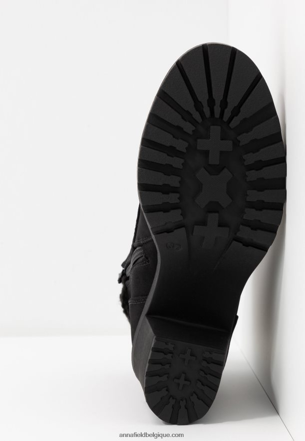 femmes botte d'hiver bottines à plateforme noir Anna FieldNHH26B2044