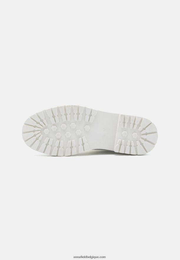 femmes bottes d'hiver bottines à lacets blanc Anna FieldNHH26B2046