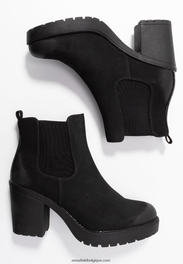 femmes bottillons d'hiver bottines noir Anna FieldNHH26B1901