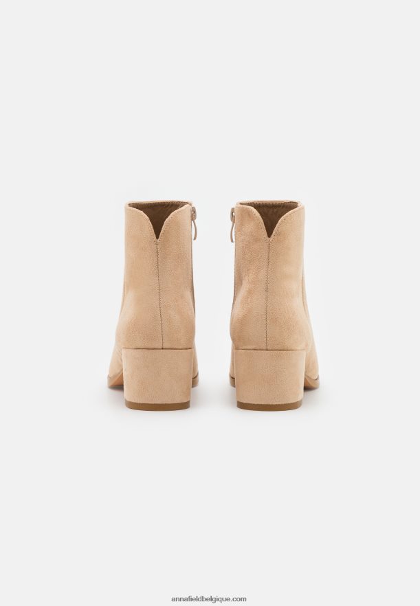 femmes bottines beiges Anna FieldNHH26B1945