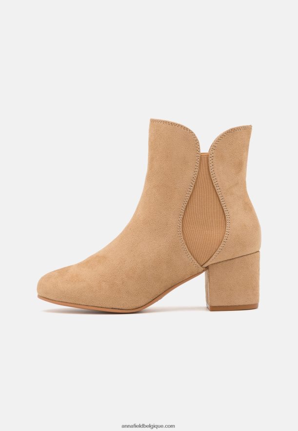 femmes bottines classiques beige Anna FieldNHH26B1892
