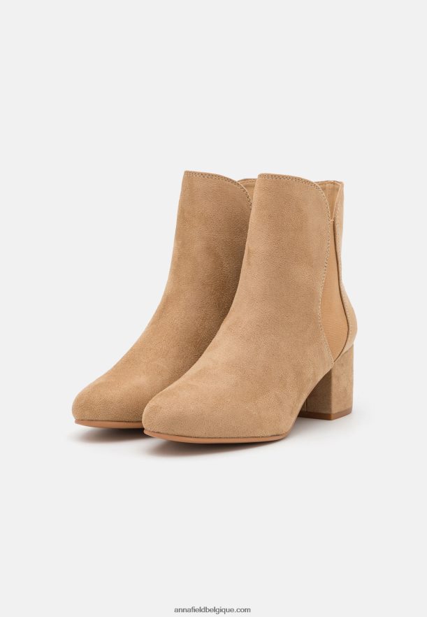 femmes bottines classiques beige Anna FieldNHH26B1892