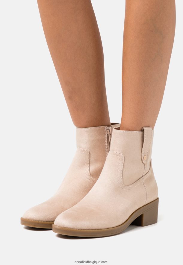 femmes bottines classiques beige Anna FieldNHH26B1942