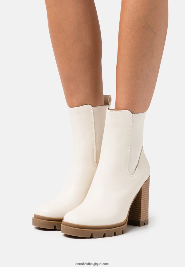femmes bottines classiques beige Anna FieldNHH26B1949