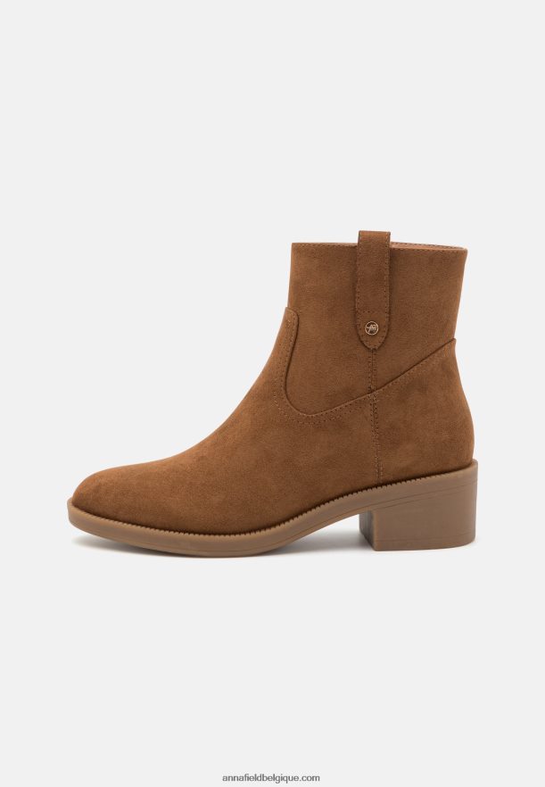 femmes bottines classiques cognac Anna FieldNHH26B1912