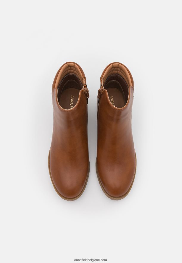 femmes bottines classiques cognac Anna FieldNHH26B1948