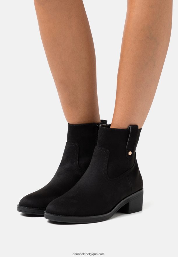 femmes bottines classiques noires Anna FieldNHH26B1896