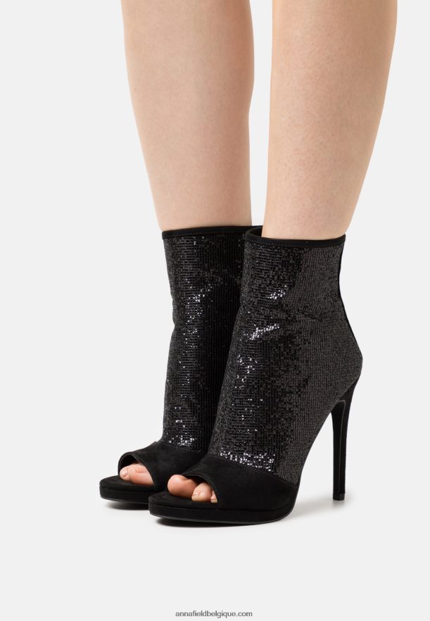 femmes bottines classiques noires Anna FieldNHH26B1929