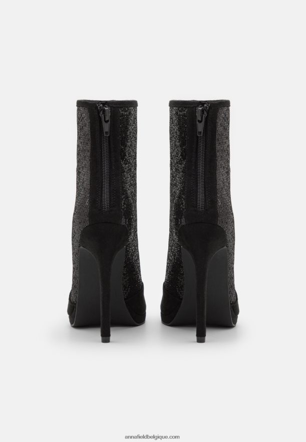 femmes bottines classiques noires Anna FieldNHH26B1929