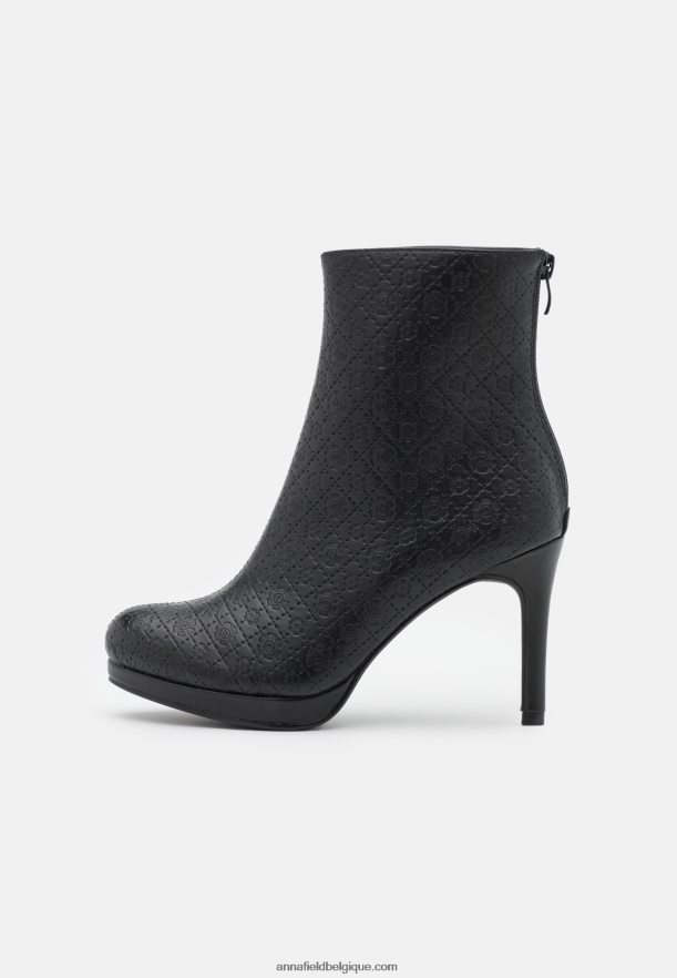femmes bottines classiques noires Anna FieldNHH26B1955