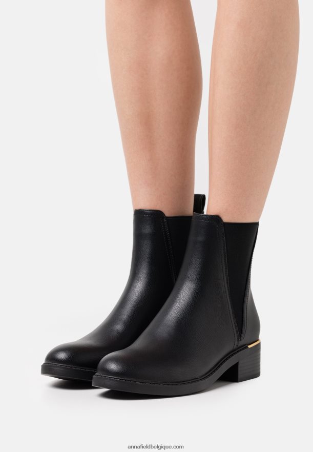 femmes bottines classiques noires Anna FieldNHH26B2006