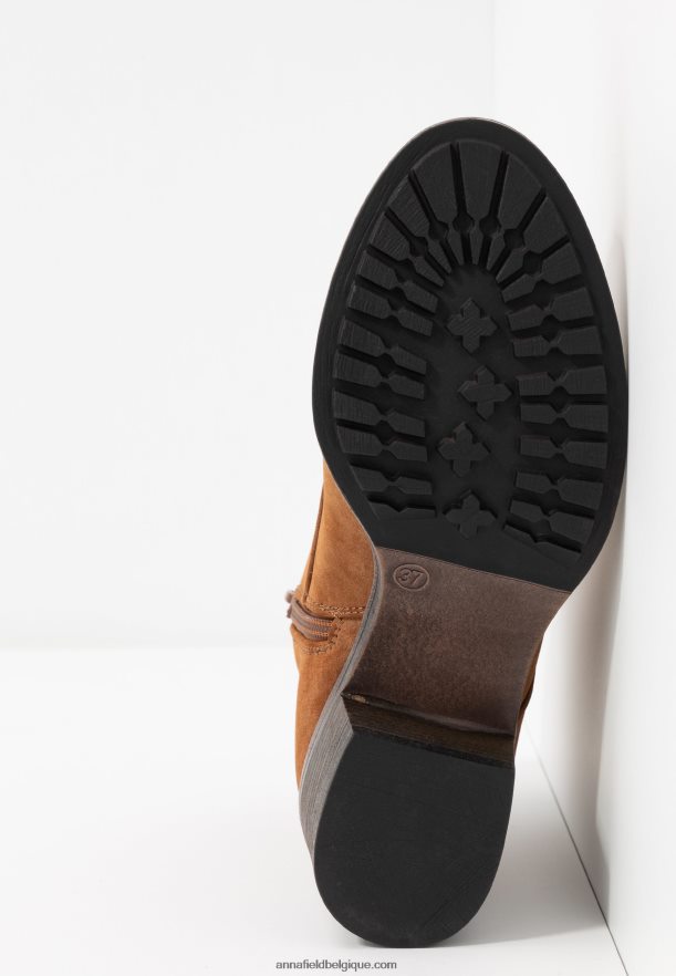 femmes bottines cognac Anna FieldNHH26B1914