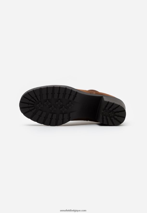 femmes bottines cognac Anna FieldNHH26B1940