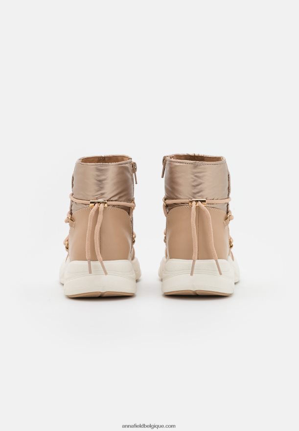 femmes bottines couleur or rose Anna FieldNHH26B1975