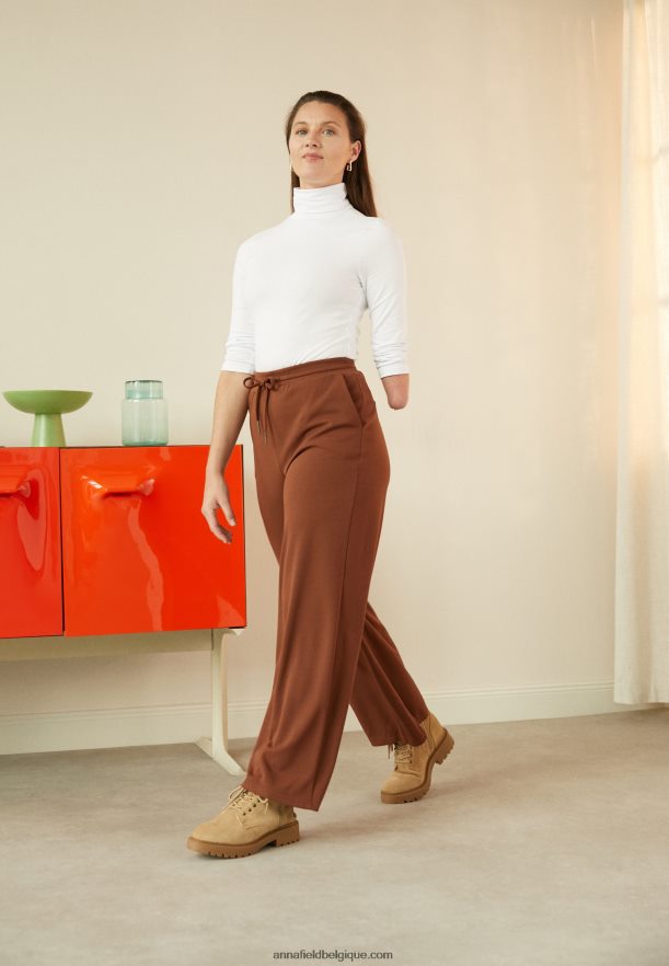 femmes bottines à lacets beiges Anna FieldNHH26B2028