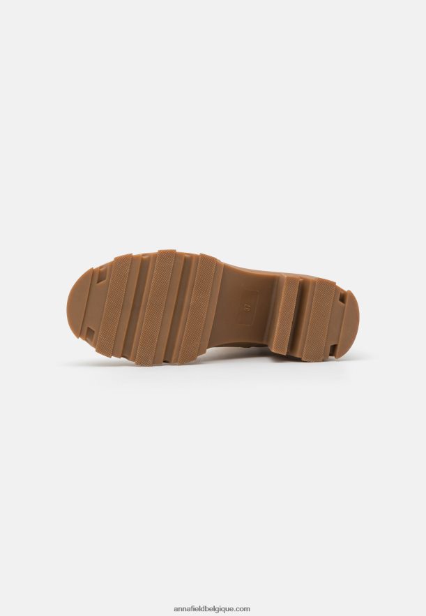 femmes bottines à lacets beiges Anna FieldNHH26B2039