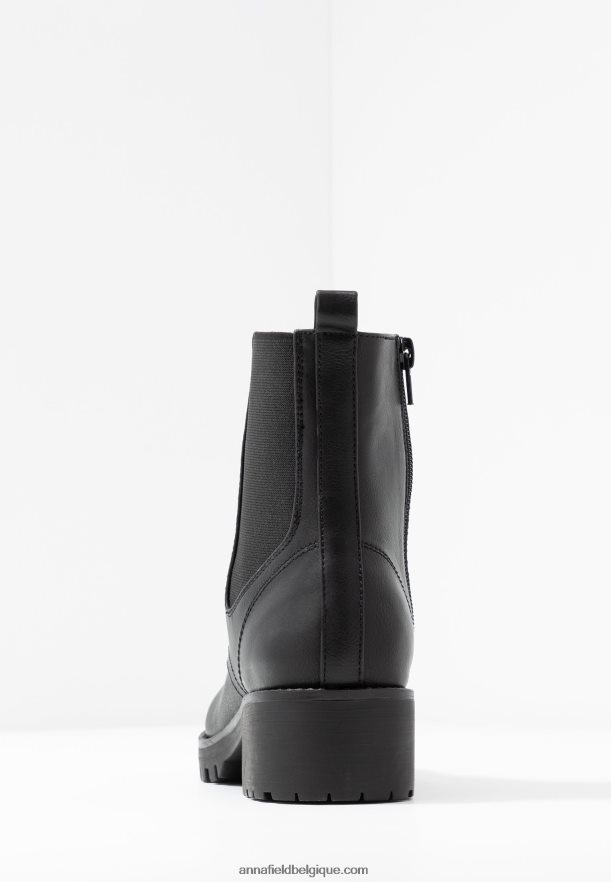 femmes bottines à lacets confort noir Anna FieldNHH26B2041