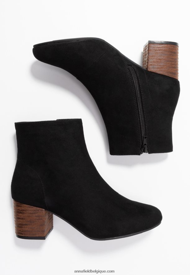 femmes bottines noires Anna FieldNHH26B1904