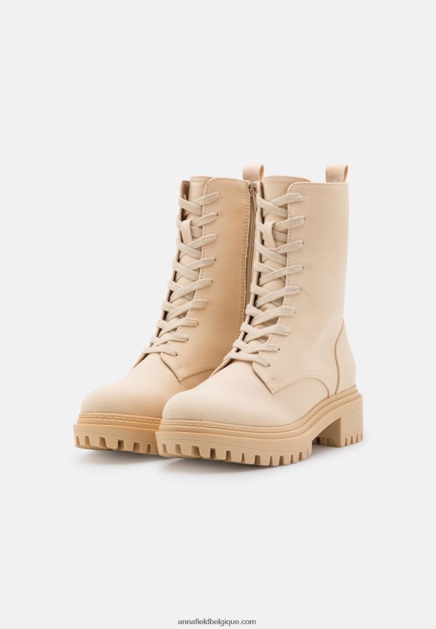 femmes bottines plateforme beige Anna FieldNHH26B2023