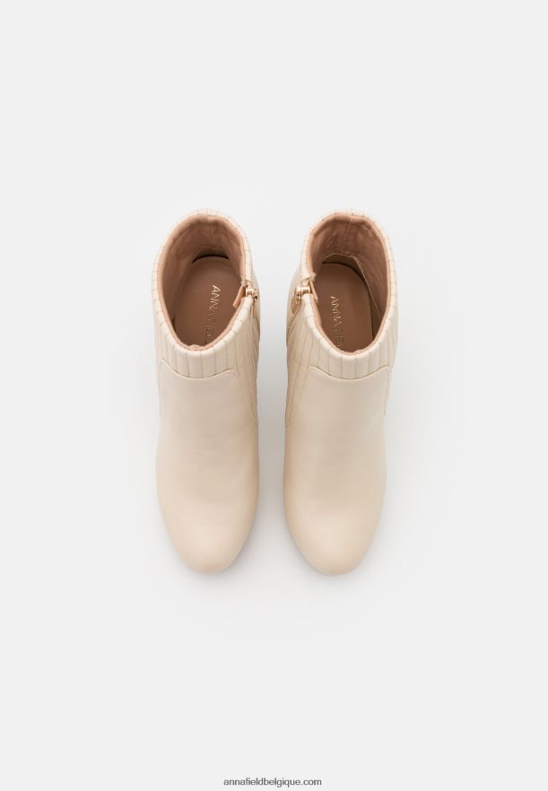 femmes bottines à plateforme blanc cassé Anna FieldNHH26B2058