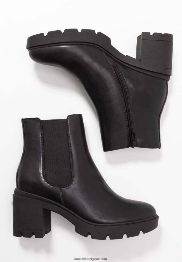 femmes bottines à plateforme noir Anna FieldNHH26B2060