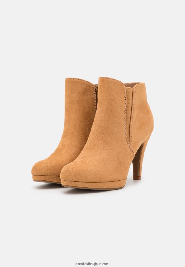 femmes bottines à talons hauts beige Anna FieldNHH26B1947