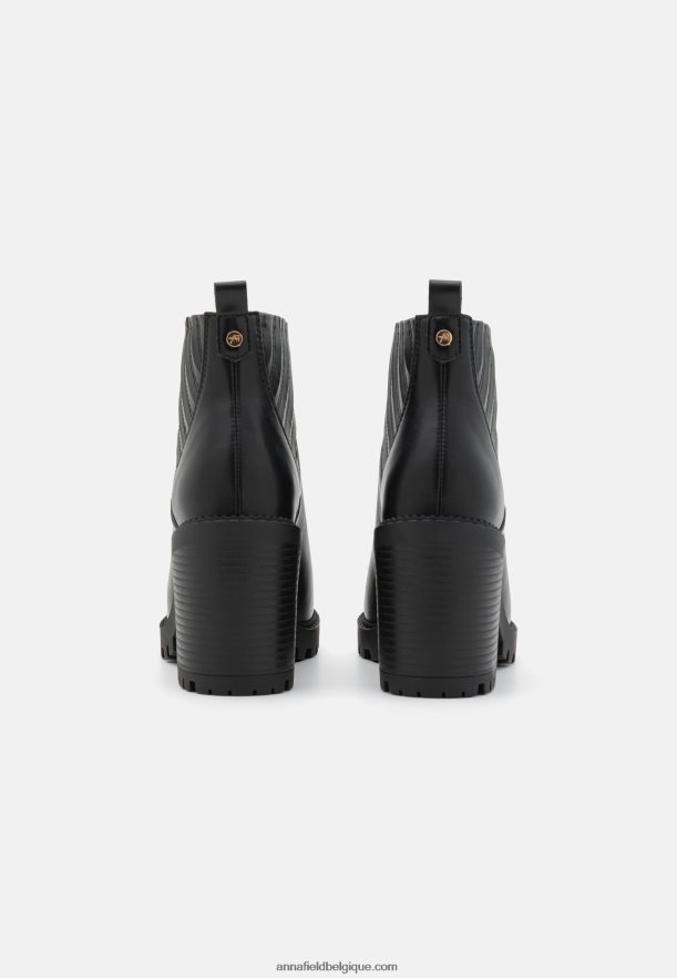 femmes bottines à talons hauts noires Anna FieldNHH26B1900