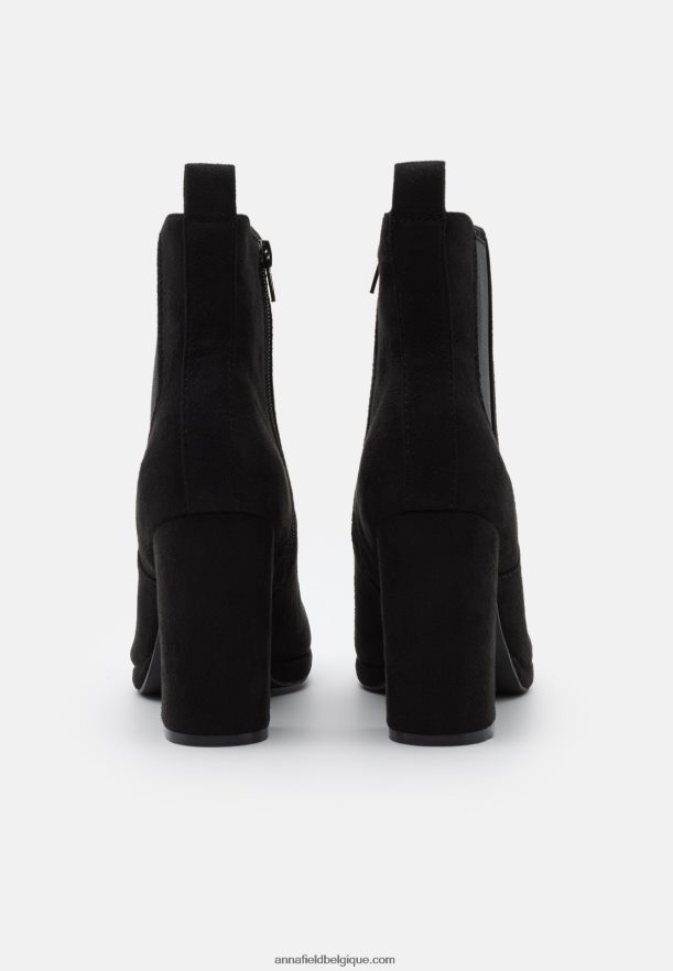 femmes bottines à talons hauts noires Anna FieldNHH26B1997