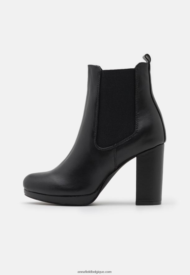 femmes bottines à talons hauts noires Anna FieldNHH26B2054