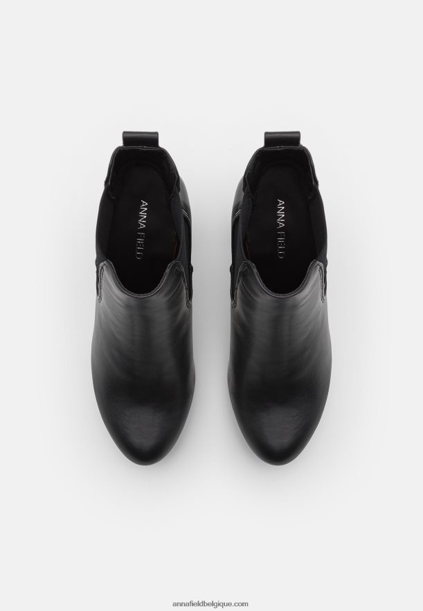 femmes bottines à talons hauts noires Anna FieldNHH26B2054