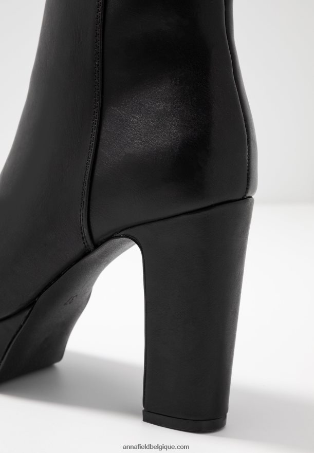 femmes bottines à talons hauts noires Anna FieldNHH26B2059