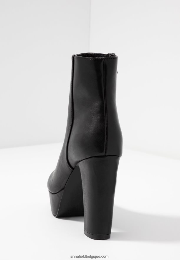 femmes bottines à talons hauts noires Anna FieldNHH26B2059