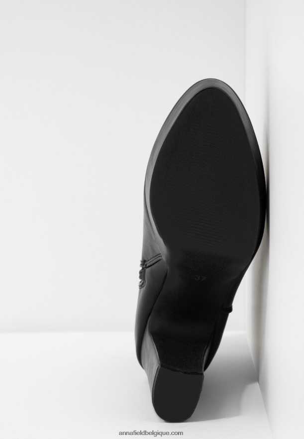 femmes bottines à talons hauts noires Anna FieldNHH26B2059
