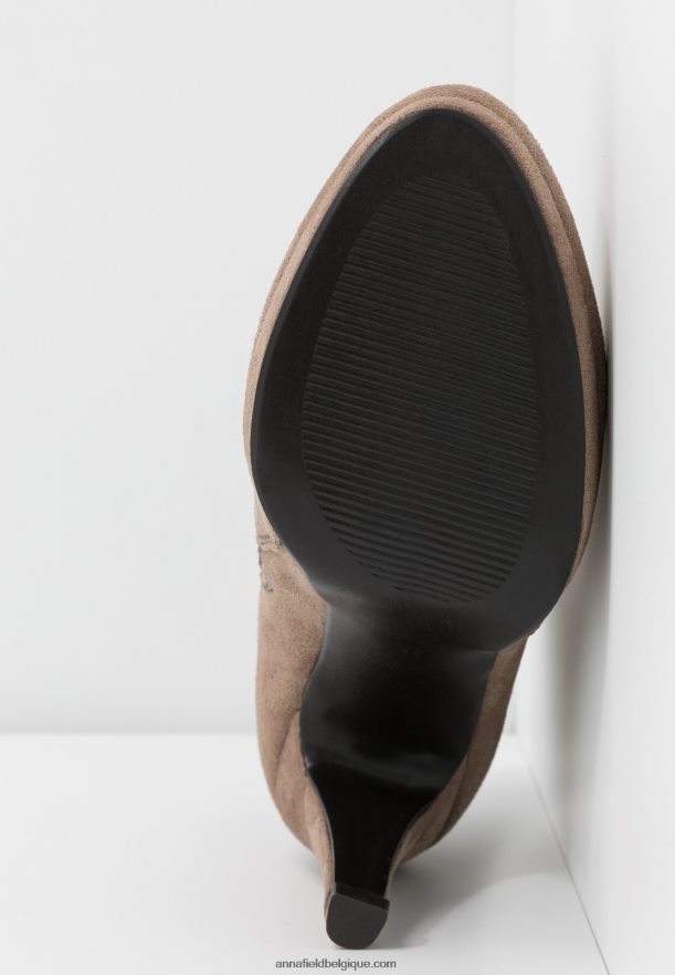 femmes bottines à talons hauts taupe Anna FieldNHH26B1987