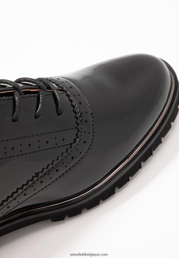 femmes chaussures à lacets noires Anna FieldNHH26B1857