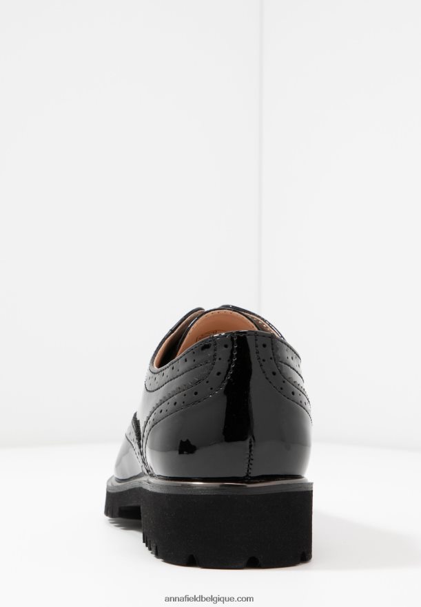 femmes chaussures à lacets noires Anna FieldNHH26B1857