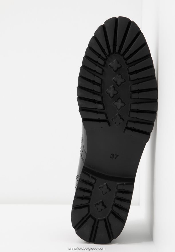 femmes chaussures à lacets noires Anna FieldNHH26B1857