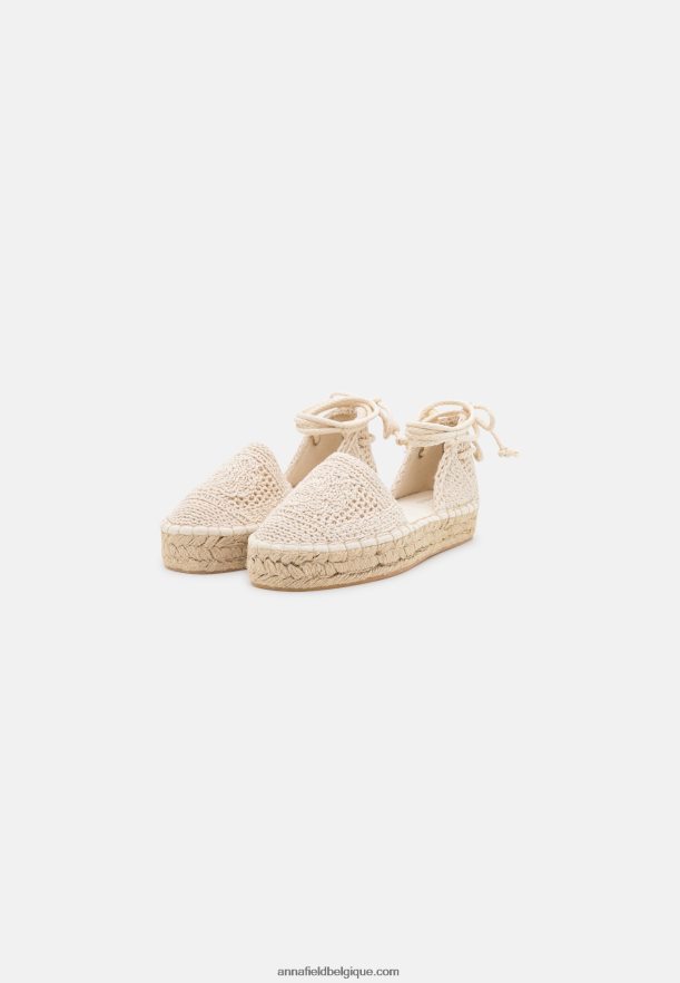 femmes espadrilles beiges Anna FieldNHH26B1836
