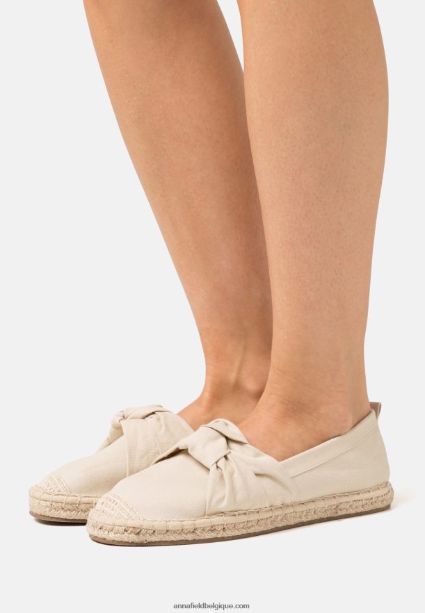 femmes espadrilles beiges Anna FieldNHH26B1843