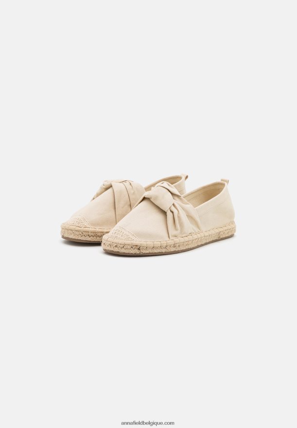 femmes espadrilles beiges Anna FieldNHH26B1843