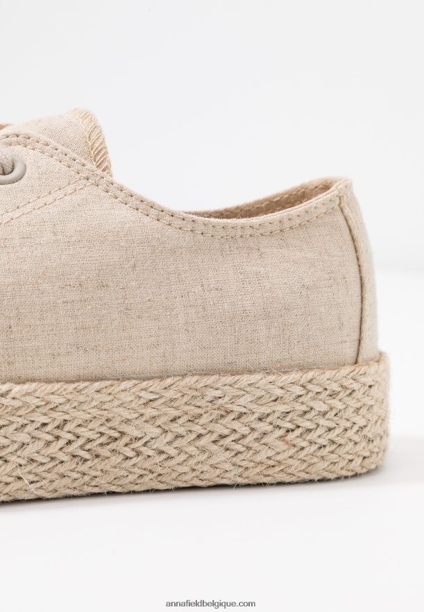 femmes espadrilles beiges Anna FieldNHH26B1847
