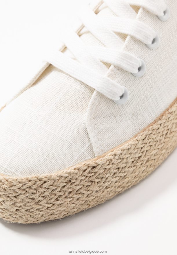femmes espadrilles blanches Anna FieldNHH26B1833