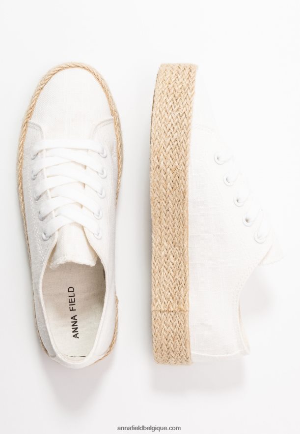 femmes espadrilles blanches Anna FieldNHH26B1833