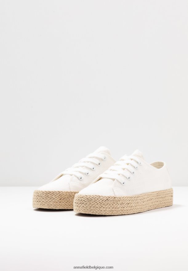 femmes espadrilles blanches Anna FieldNHH26B1833