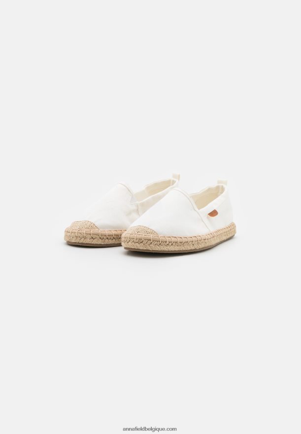 femmes espadrilles blanches Anna FieldNHH26B1840