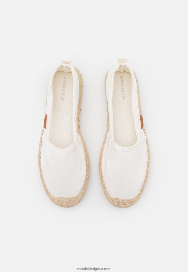 femmes espadrilles blanches Anna FieldNHH26B1840